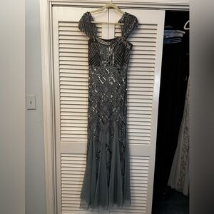 BNWT Adrianna Papell Beaded Evening Gown